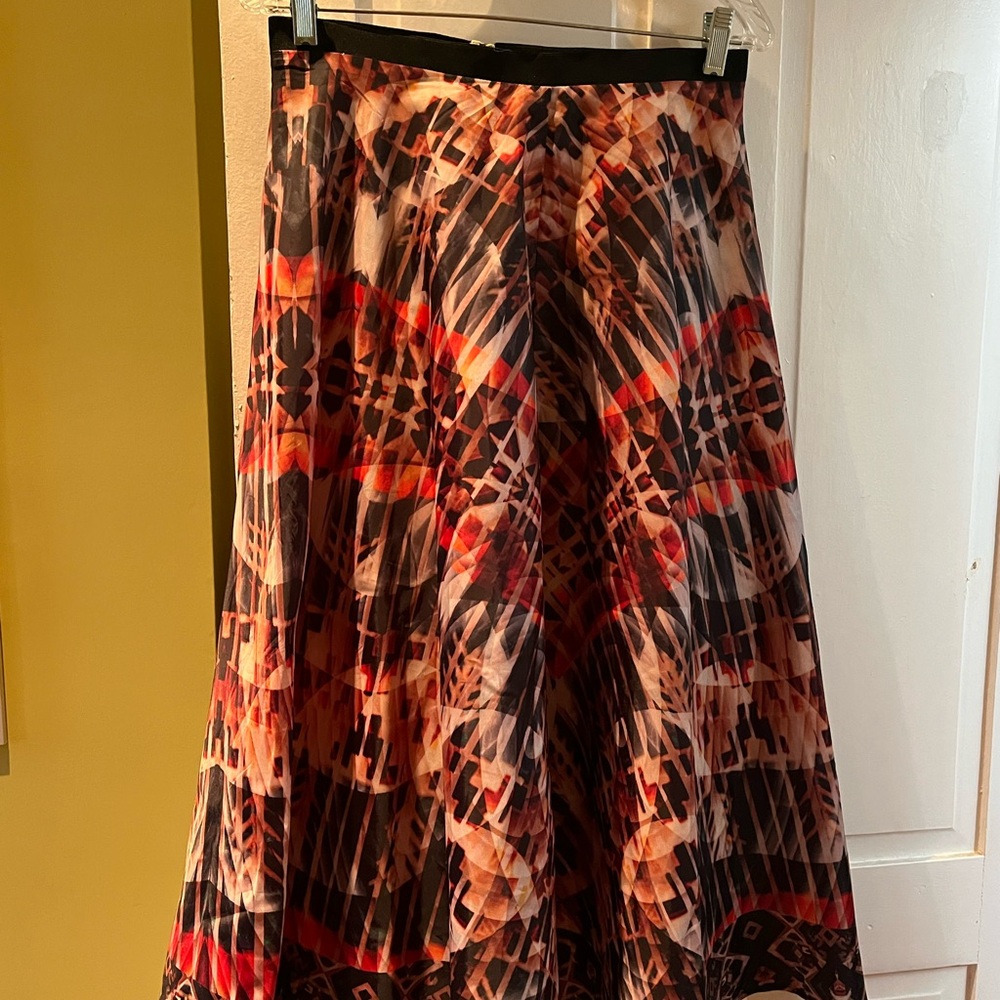 Anthropologie Multicolor A-Line Skirt